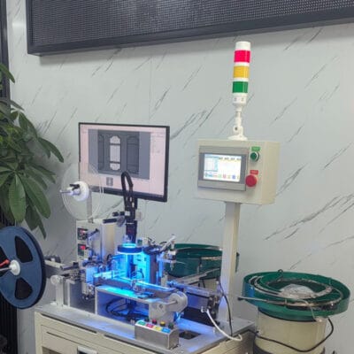 Fully automatic swing arm test taping machine Fully automatic swing arm test taping machine