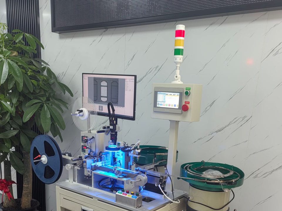 Fully automatic swing arm test taping machine Fully automatic swing arm test taping machine
