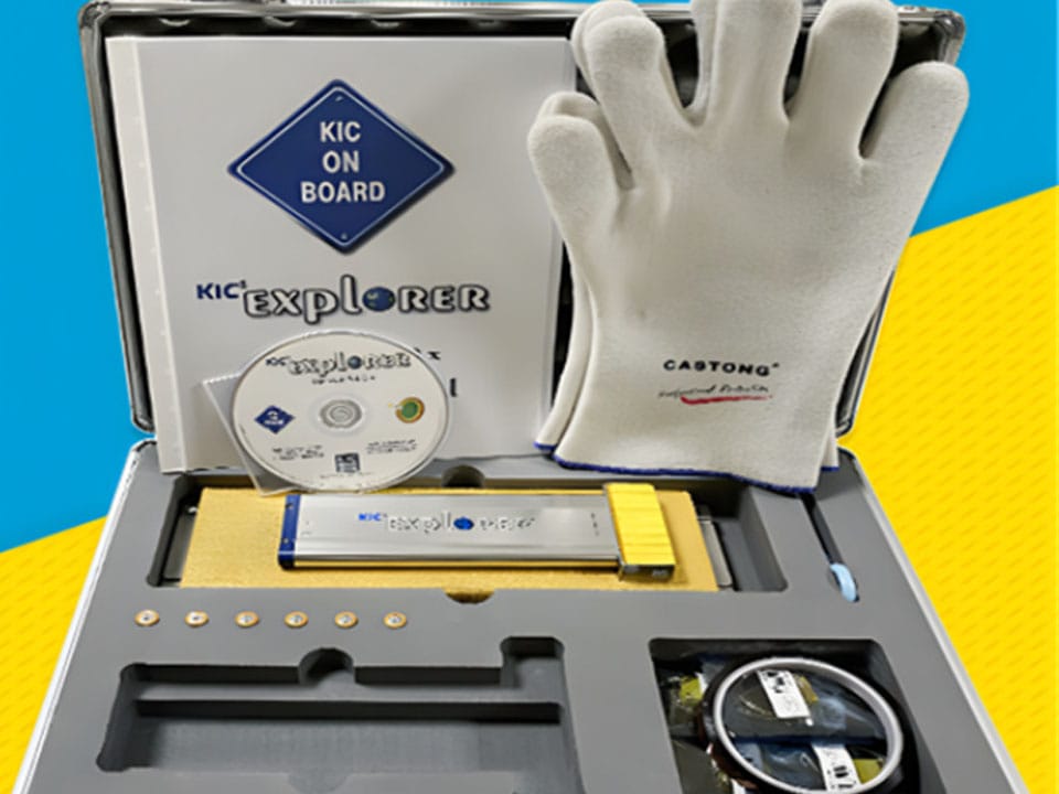 Perfilador térmico KIC Explorer 9ch