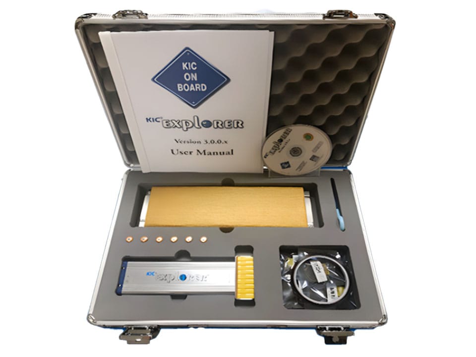 Perfilador térmico KIC Explorer 9ch