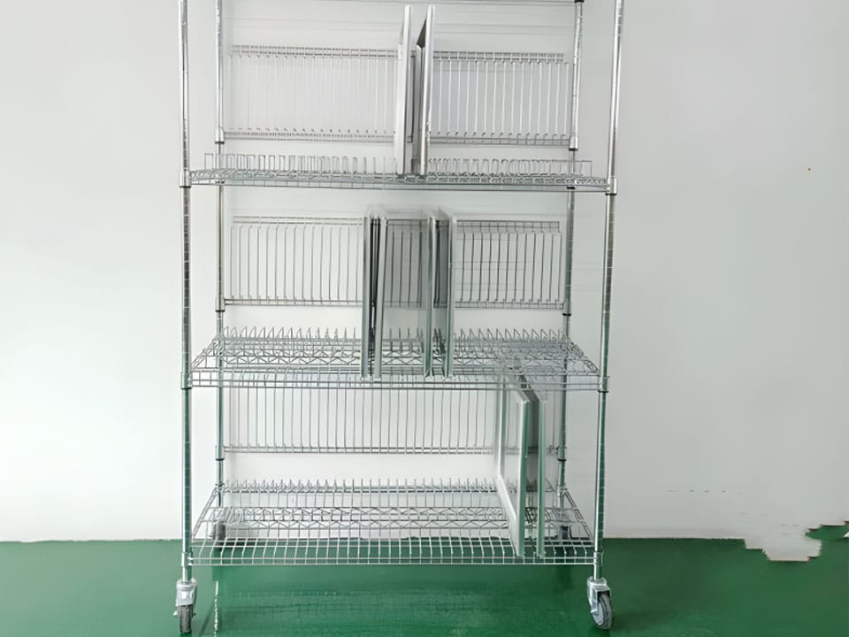SMT Stencil Cart