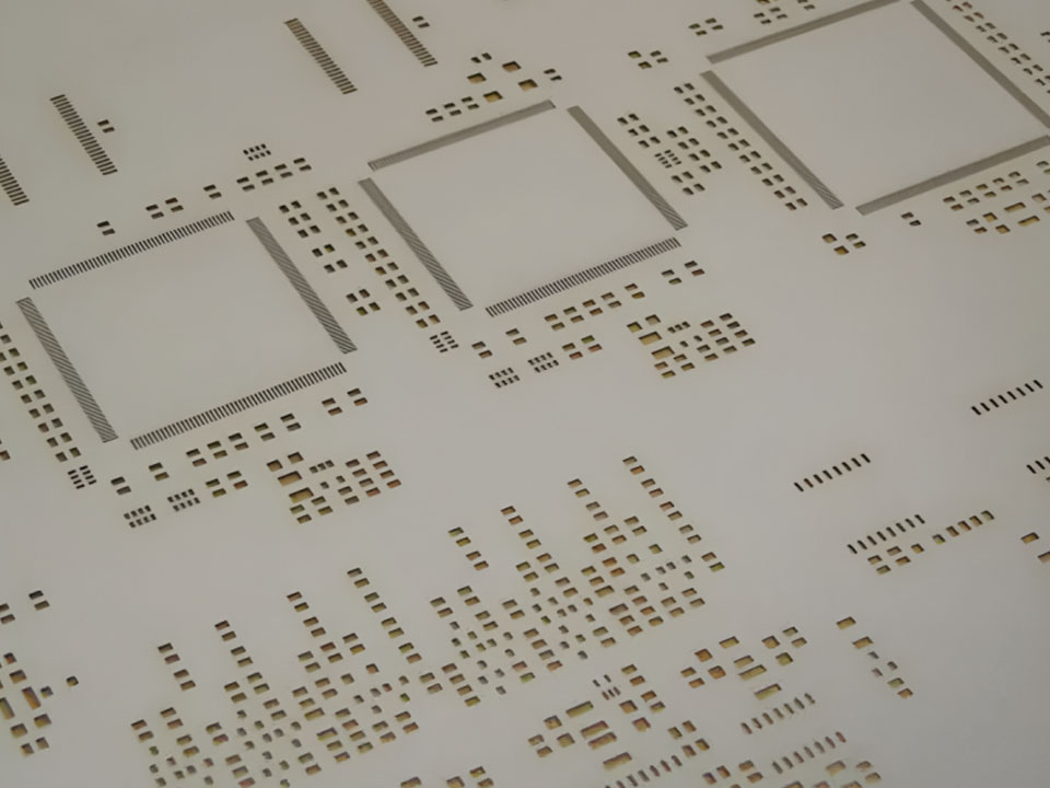 Stencil lazer custter